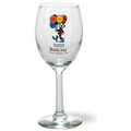 8 Oz. Wine Glass w/ Faceted Stem